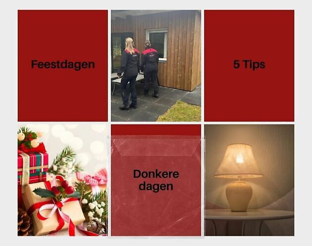 5 tips tijdens de feestdagen - RBS Security - Leeuwarden